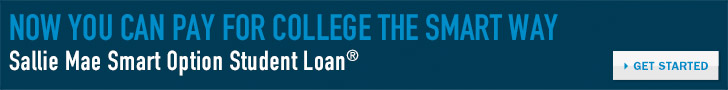 Now you can pay for college the smart way! Sallie Mae Smart Option Student Loan.